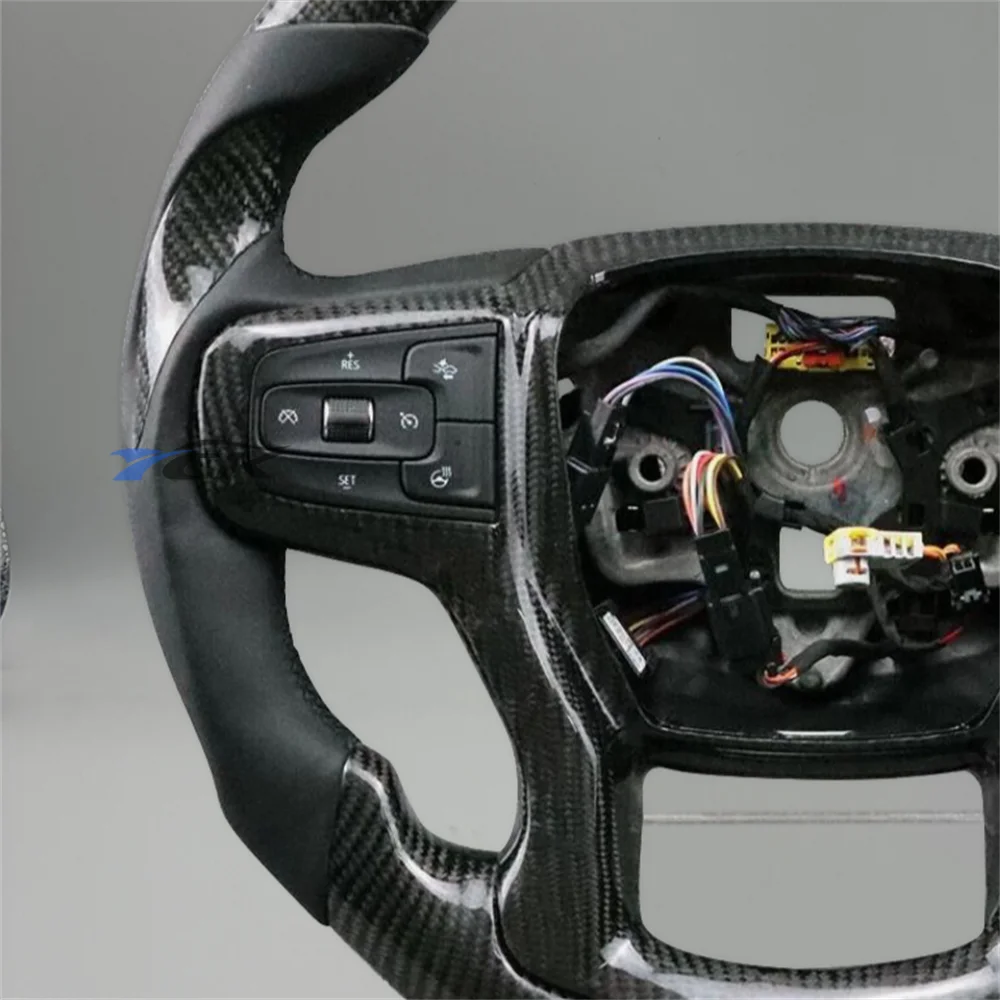 Custom Carbon Fiber Steering Wheel – Silverado 1500 2019–2024 Custom Steering Wheel Axl