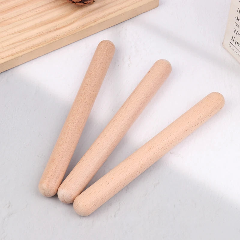 Wooden Rhythm Sticks for Kids – Beginner Percussion Set Kids Rhythm Sticks Axl