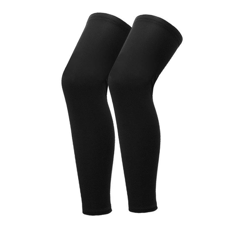 2-Pack Full Leg Compression Sleeves – Men & Women, One Size Compression Leg Sleeves Axl