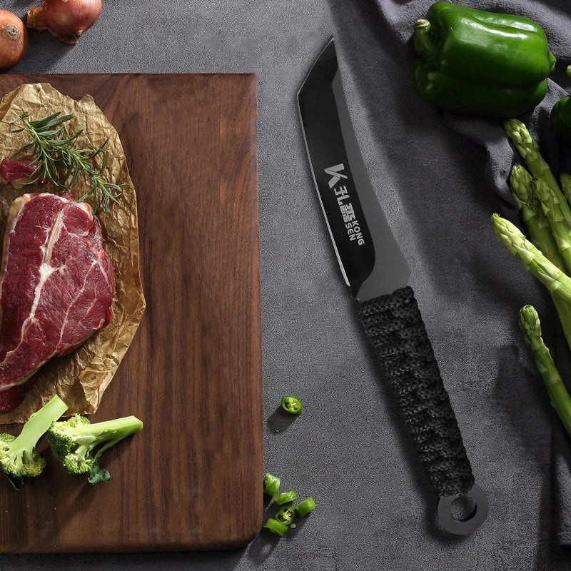 InLeung Hand-Forged Boning Cleaver Chef Knife – Stainless Steel Chef Kitchen Knife Axl