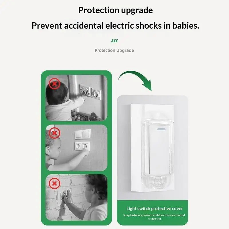 Kids Wall Switch Guard – Child Safety Toggle Cover Child Safety Cover Axl
