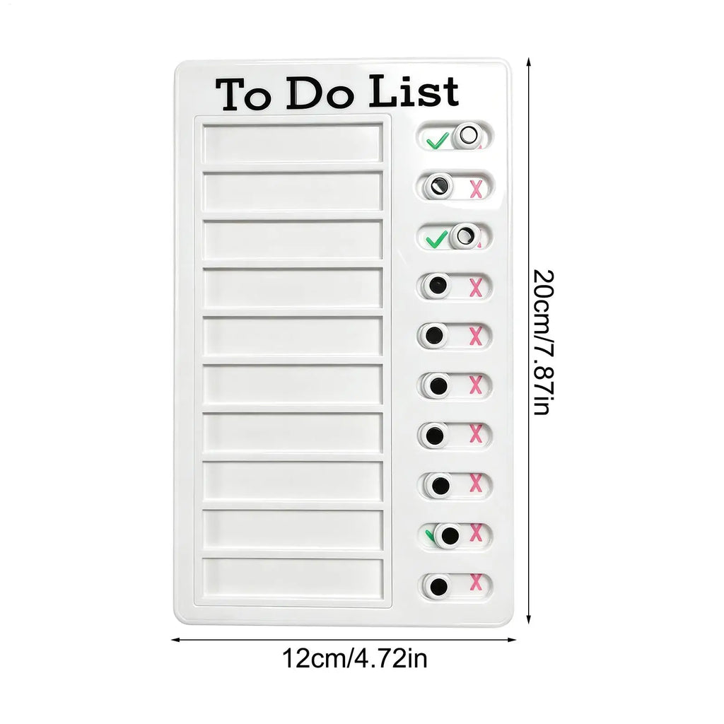 Kids Reusable Sliding Routine Chart & Chore Schedule Board Kids Chore Chart Axl