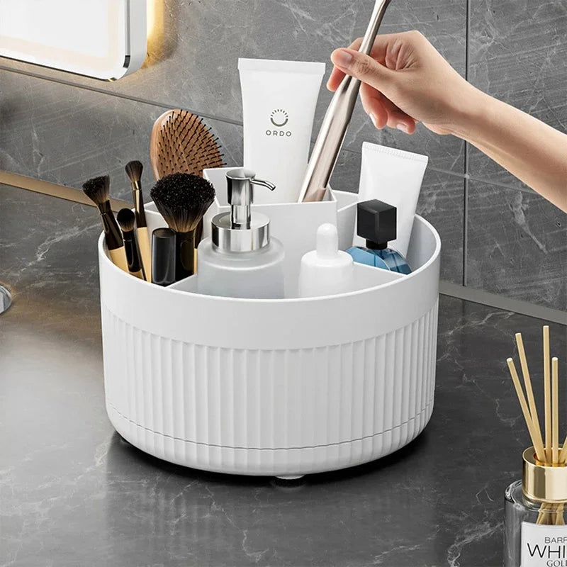 360° Rotating Makeup Brush Organizer & Cosmetic Holder Makeup Brush Organizer Axl