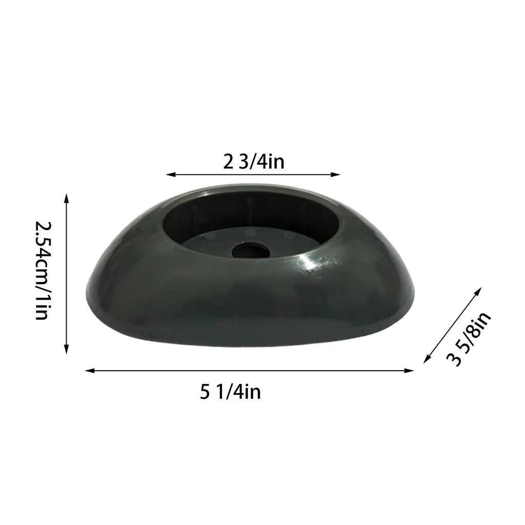 PVC Anti-Slip Pool Support Leg Caps – Universal End Caps 4pk Pool Frame Accessories Axl