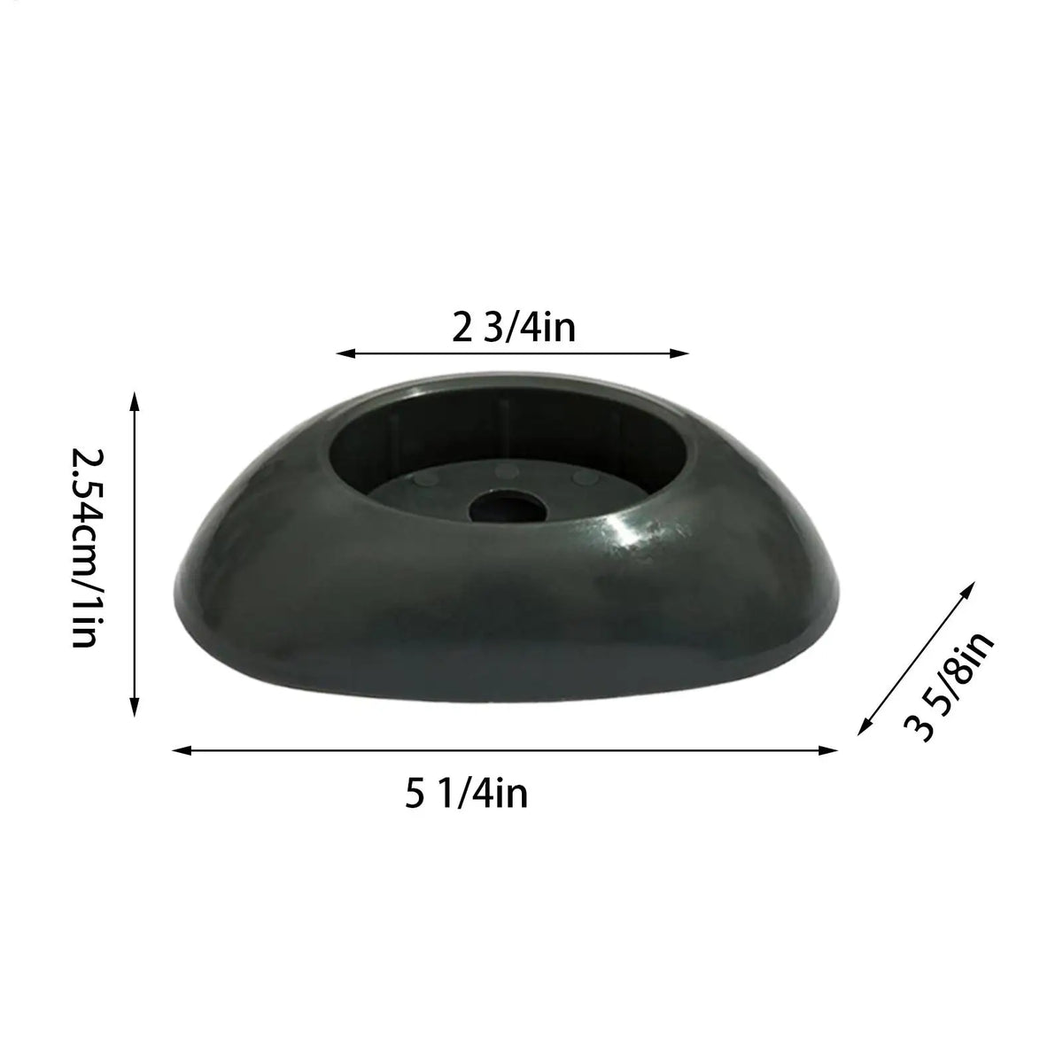 PVC Anti-Slip Pool Support Leg Caps – Universal End Caps 4pk Pool Frame Accessories Axl