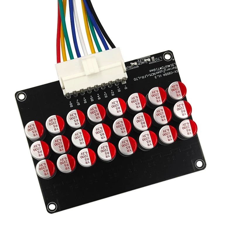 5A Active Battery Equalizer Balancer Board 3S 4S 6S 8S BMS Battery Balancer Board Axl 8S