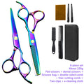 Professional 6-Inch Hair Scissors Set – Cutting & Thinning Shears Hair Scissors Set Axl Scissors set