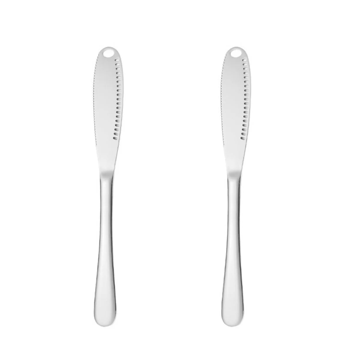 Stainless Steel Cheese & Butter Knife – Jam Spreader Tool Cheese Spreader Knife Axl 2pcs