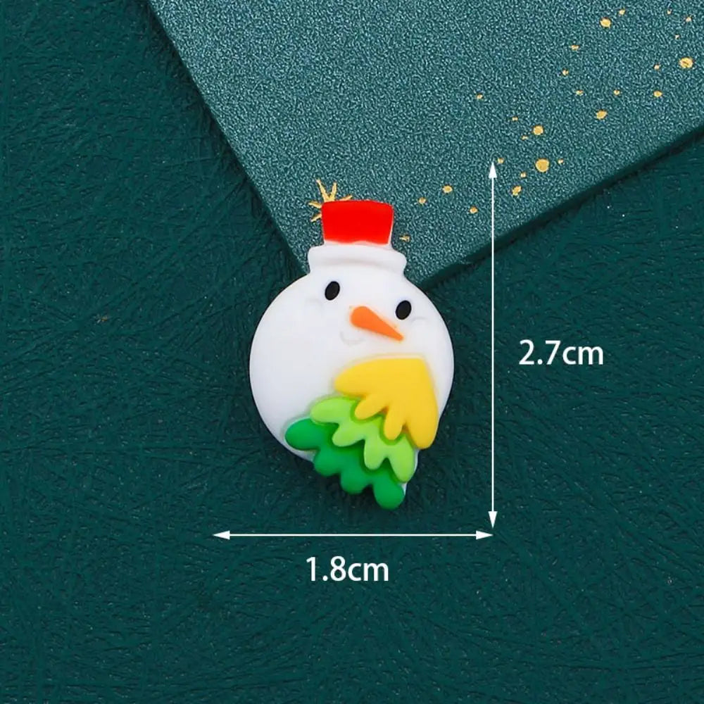 10-Pc Mini Christmas Resin Flatback Cabochons for DIY Crafts Resin Craft Cabochons Axl 2