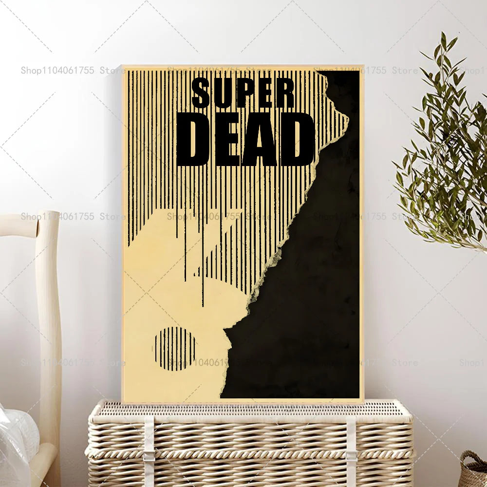 Vintage Umbrella Academy Wall Poster – Self-Adhesive Waterproof Wall Art Poster Axl z9 30x42cm No Frame