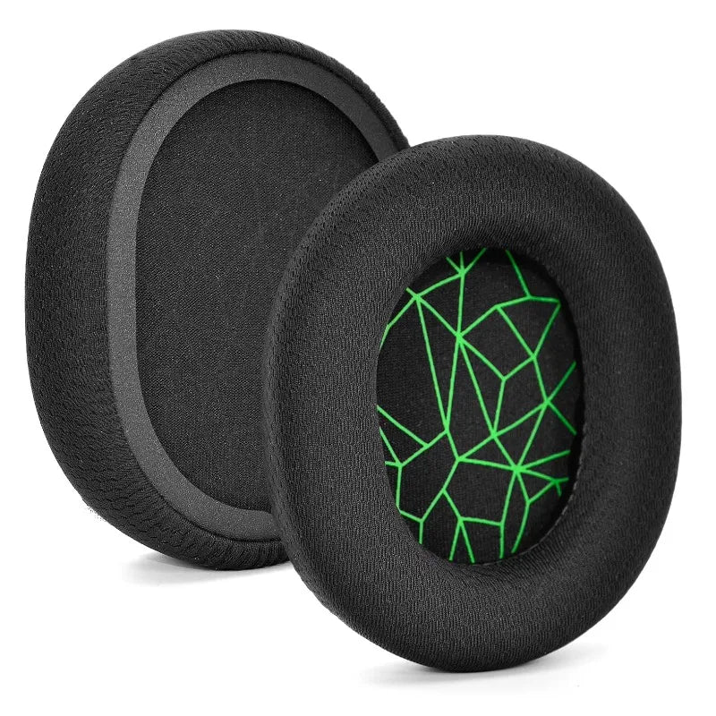 SteelSeries Arctis 3 5 7 Pro Replacement Fabric Ear Pads – Black/Blue Headset Ear Pads Axl