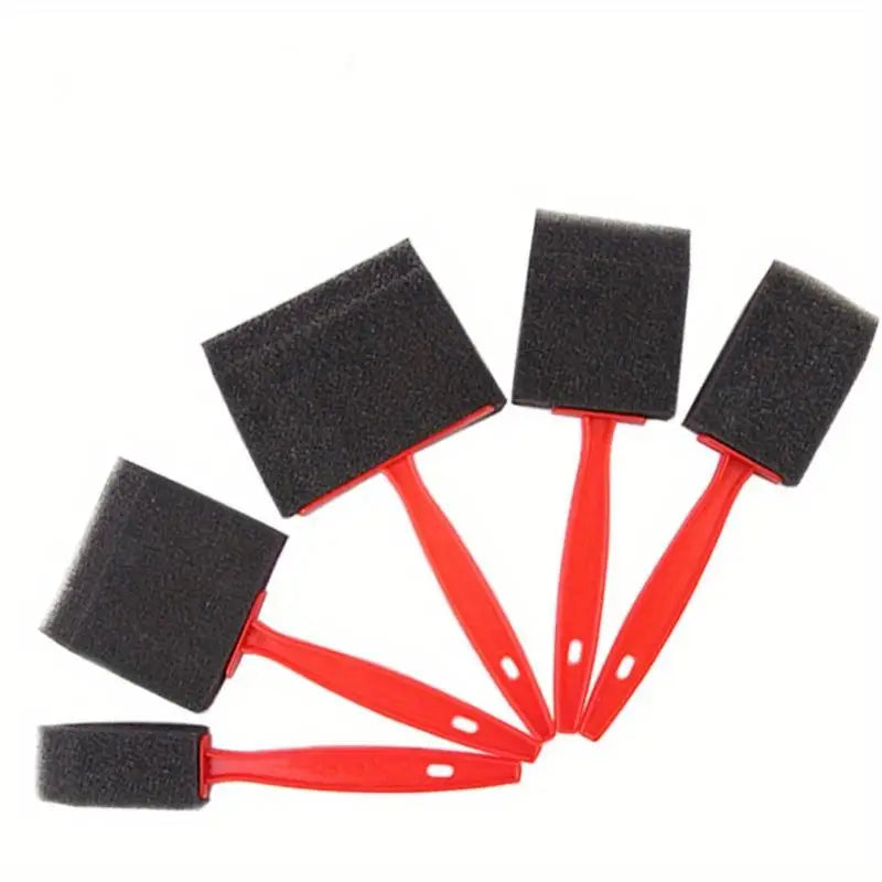 5-Piece Foam Sponge Paint Brush Set – Kids DIY Craft Art Tools Foam Sponge Brush Set Axl 5pcs set