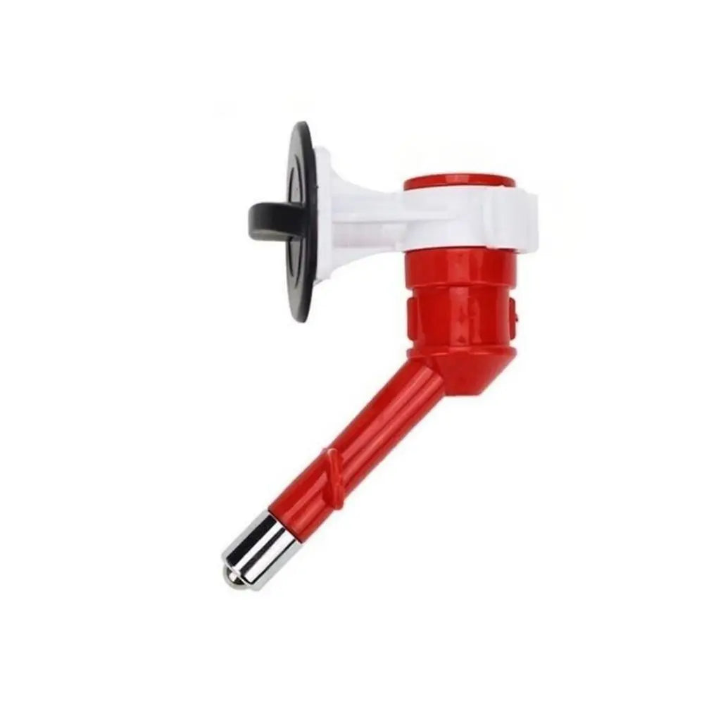 Stainless Steel Ball Nozzle Hanging Pet Water Dispenser Pet Water Dispenser Axl Red
