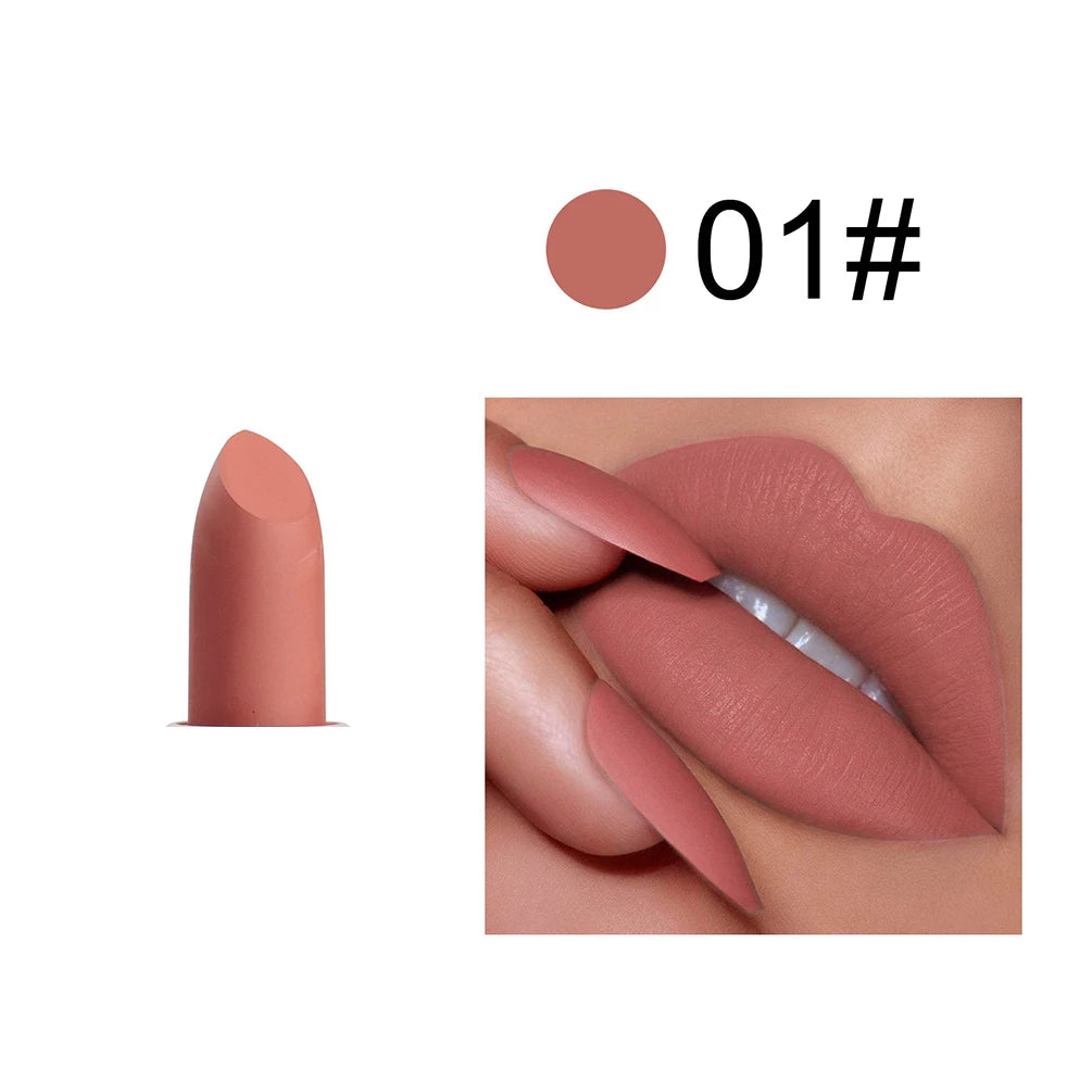 Vegan Matte Lipstick Private Label | Low MOQ Custom Brand Private Label Lipstick Axl