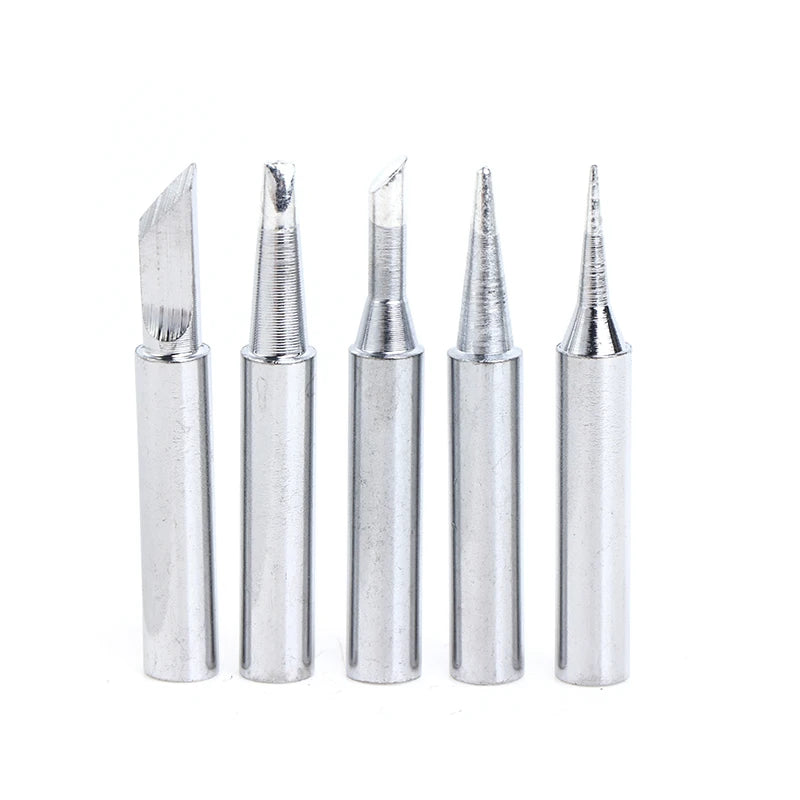 Solder Iron Tips Set & Handle Adapter for ESD & HAKKO Soldering Tips Kit Axl
