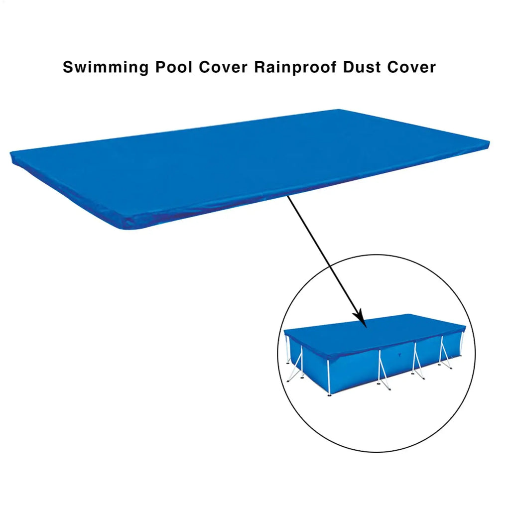 Waterproof Rectangular Pool Cover – Dustproof Winter Blanket Pool Cover Axl