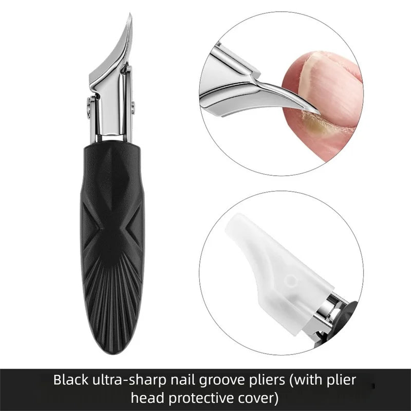 Ultra Sharp Slant Tip Nail Nipper for Thick Toenails Nail Nipper Axl