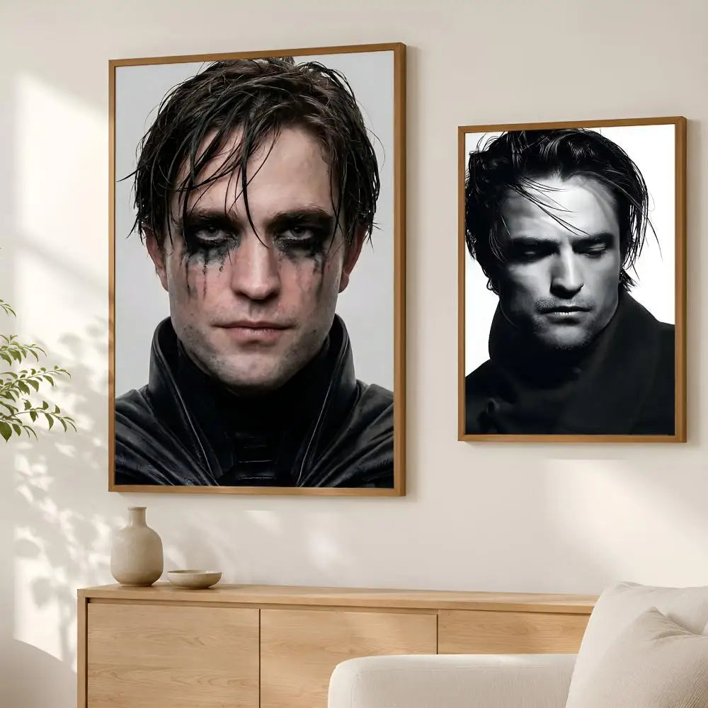Robert Pattinson HD Wall Art Poster – Self-Stick Waterproof Wall Art Poster Axl