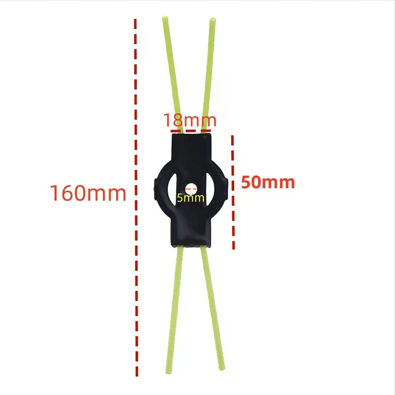 Wear-Resistant Mower Head Cutting Rope | Grass Trimmer Spool Trimmer Head Accessory Axl