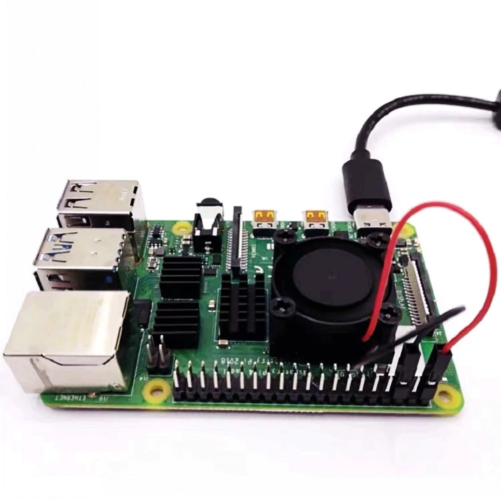 Raspberry Pi 4 Model B Heatsink & Cooling Fan Kit Heatsink Cooling Kit Axl