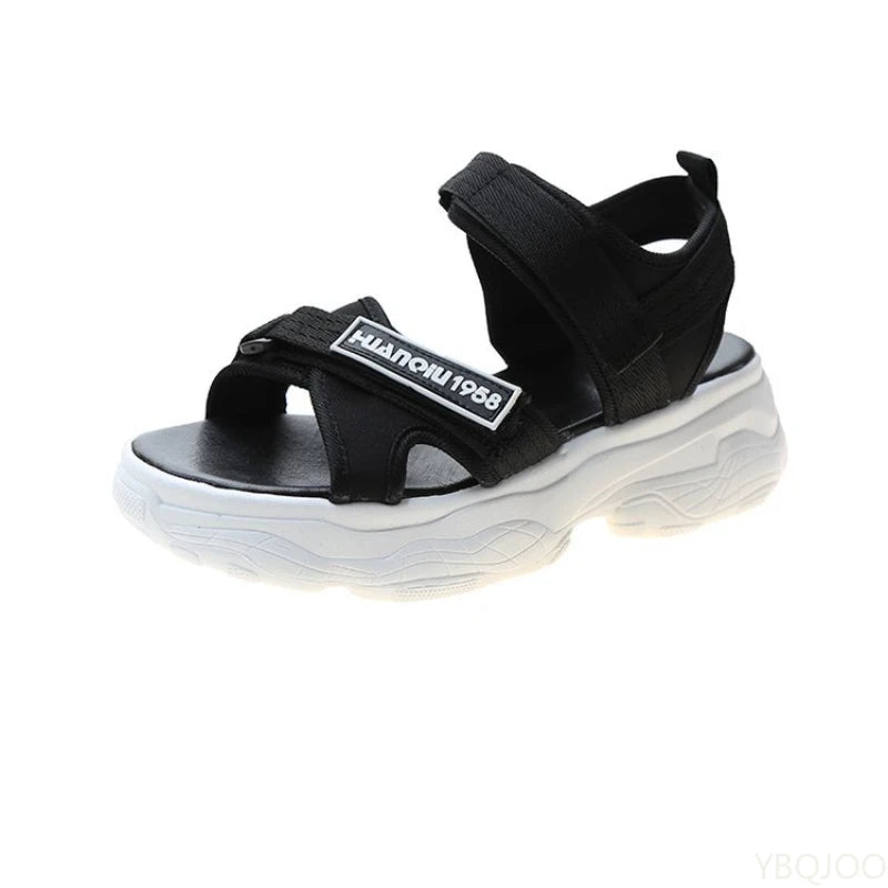 Women's Hollow Flat Sandals – Thick Sole Beach Casual Shoes Women's Flat Sandals Axl