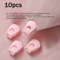 Bed Sheet Comforter Grippers – 10-Pack Non-Slip Clips Bed Sheet Fasteners Axl Pink-10pcs