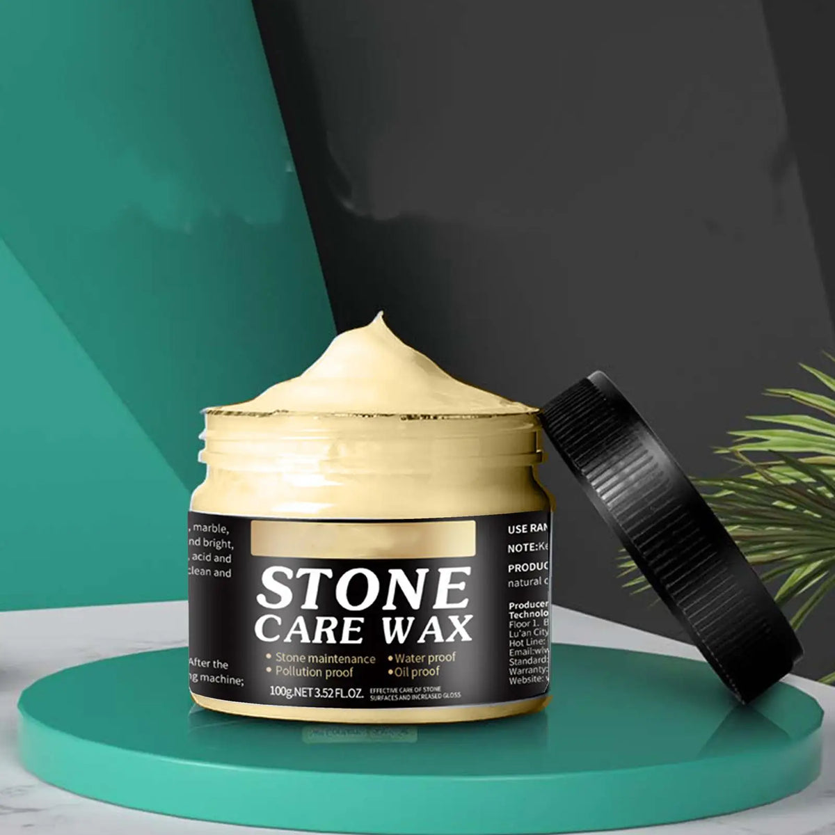 Stone Polishing Wax 100g – Marble, Granite & Tile Care Stone Polishing Wax Axl