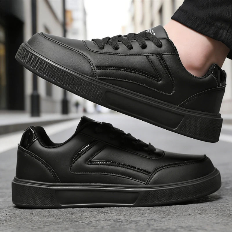 Women's Black Platform Sneakers – Non-Slip Walking Shoes Platform Sneakers Axl black 36