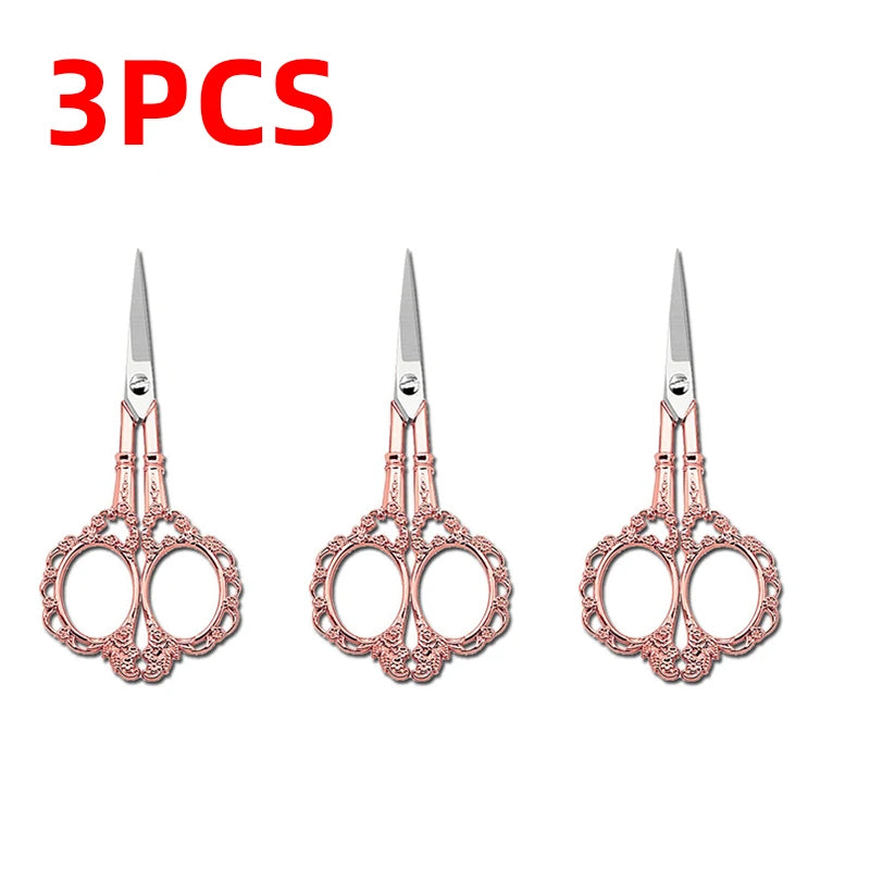Retro Tailor Scissors – Stainless Steel Fabric Sewing Shears Tailor Scissors Axl B Scissor 3pcs