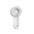 Portable Handheld Misting Fan – 3-Speed Atomizing Cooling Fan Handheld Misting Fan Axl white