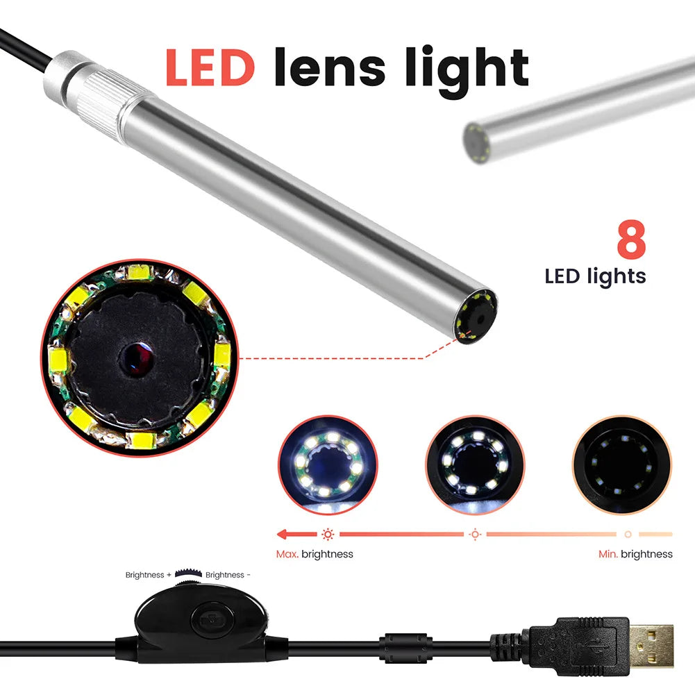 USB Pen Digital Microscope – HD 500X Magnifier for PCB Repair Digital Microscope Axl