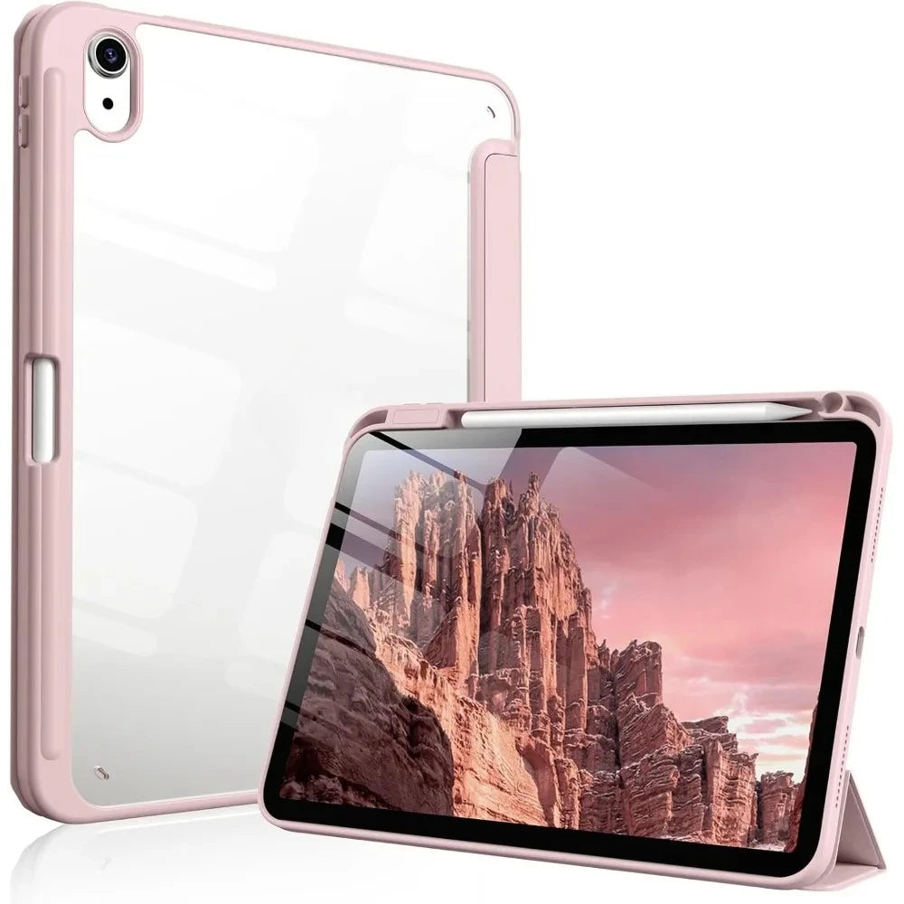 iPad Case with Pencil Holder – Pro, Air, Gen 9-11 Compatible Tablet Case Axl