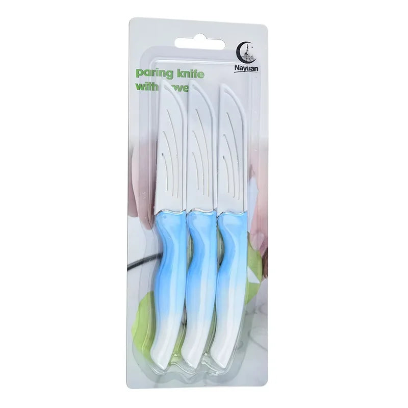 4-Piece Gradient Stainless Steel Paring Knife Set | Kitchen Paring Knife Set Axl 1 SET (3PCS) 2