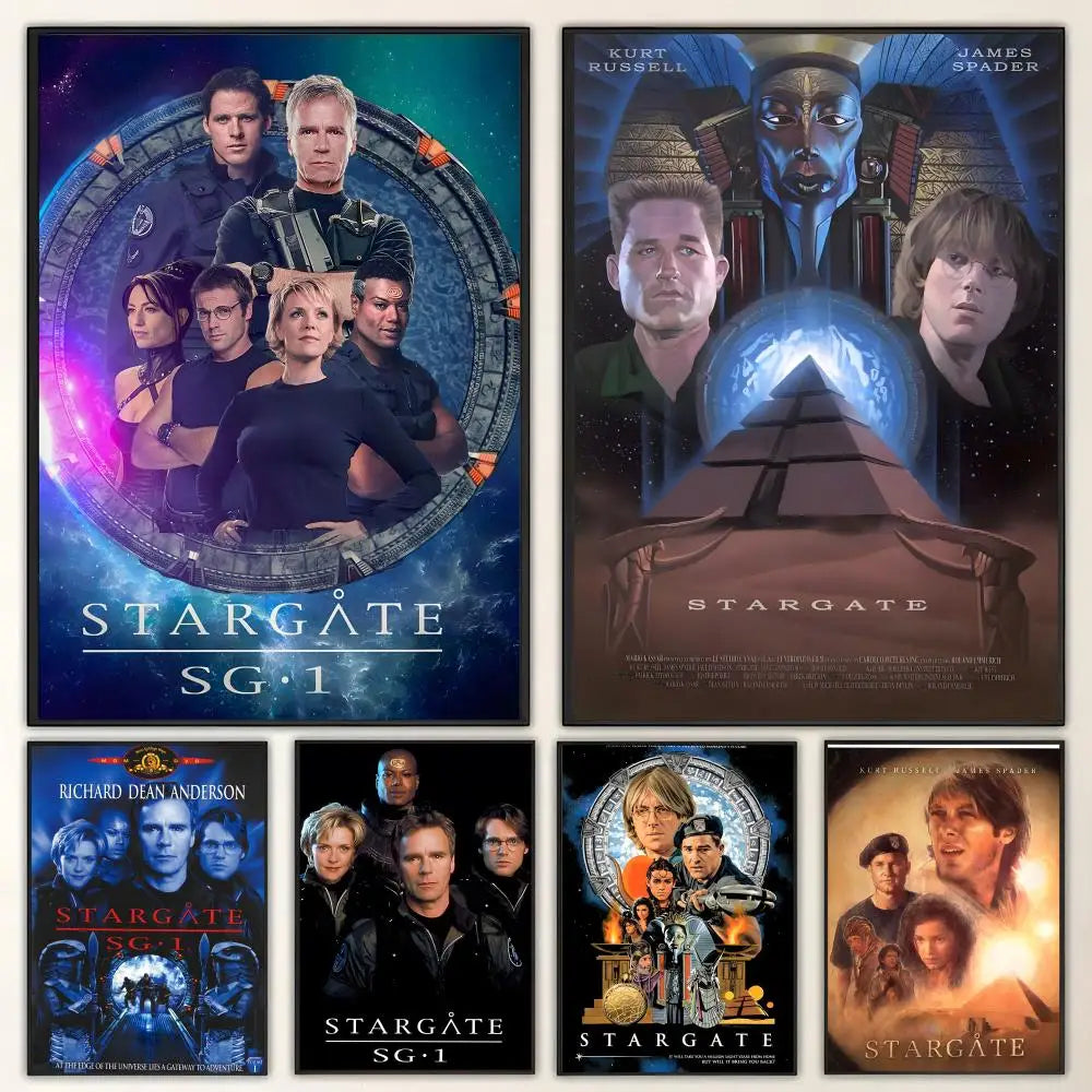 Stargate SG-1 HD Poster – Waterproof Wall Art Home Decor Wall Art Poster Axl