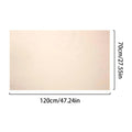 Natural Cotton Dough Proofing Cloth – Reusable Baker's Couche Dough Proofing Cloth Axl 70x120cm