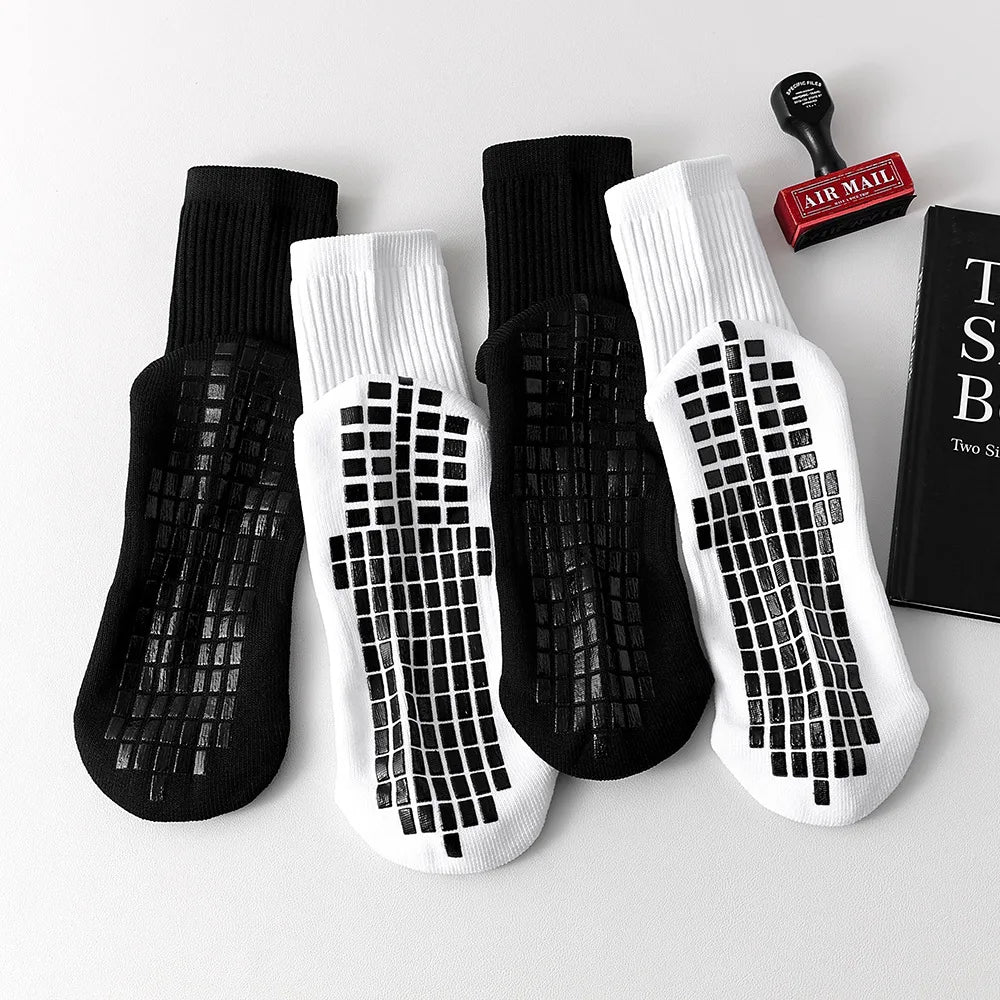 Anti-Slip Cotton Sports Socks – Football, Basketball & Running Sports Socks Axl 4pairs mix One Size