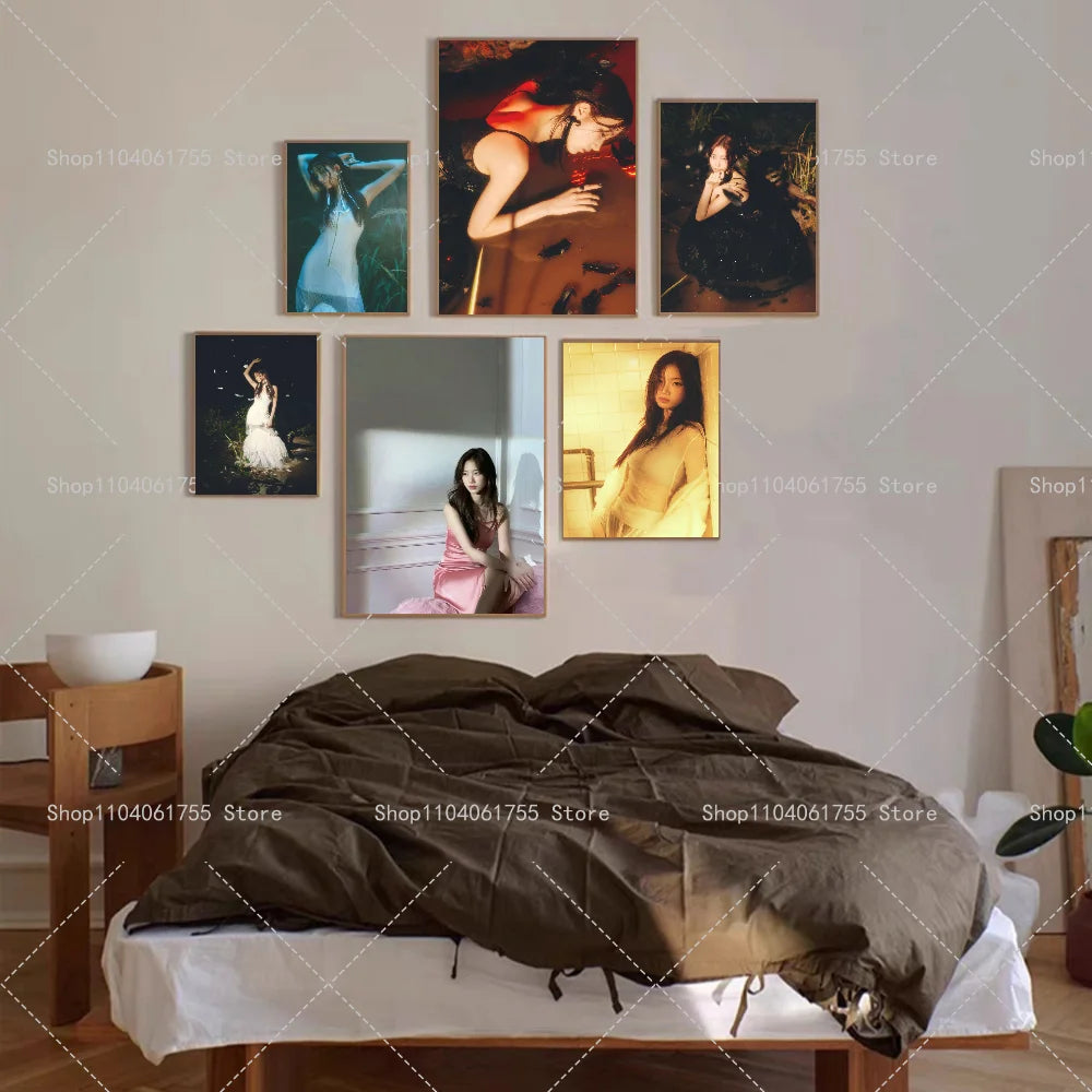 Kazuha Idol Poster – Self-Adhesive Waterproof Wall Art Sticker Wall Art Poster Axl
