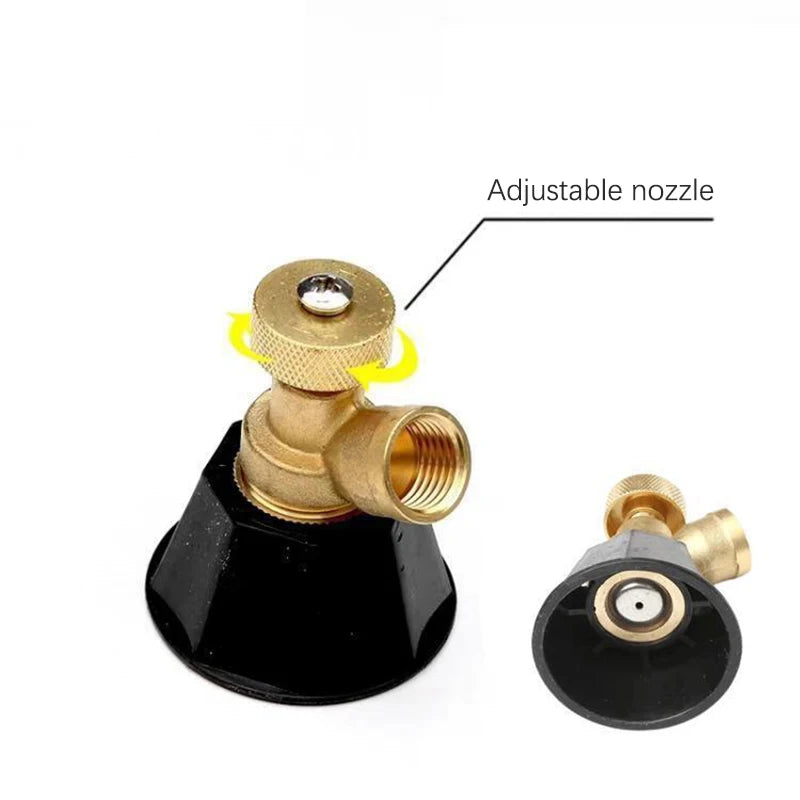 Adjustable Air Vortex High-Pressure Garden Sprayer Nozzle Garden Sprayer Nozzle Axl
