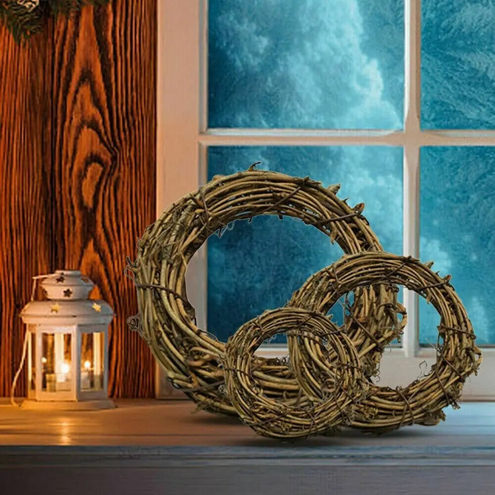 Rattan Wreath Ring – DIY Christmas & Wedding Garland Rattan Wreath Ring Axl