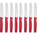 Serrated Fruit & Bread Knife – Stainless Steel Round Tip Serrated Kitchen Knife Axl 6 Pc Knife Set-red China Mainland