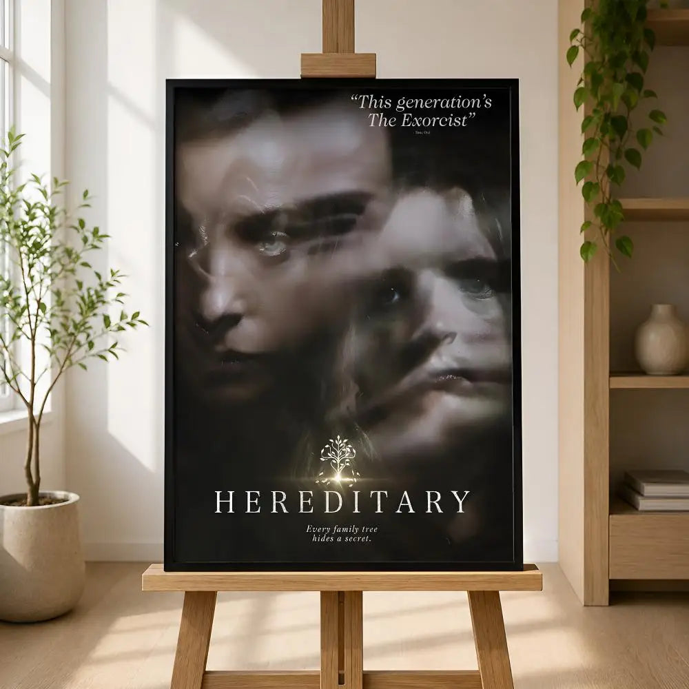 Hereditary Movie Poster – Waterproof PVC Peel-and-Stick Wall Art Movie Wall Poster Axl