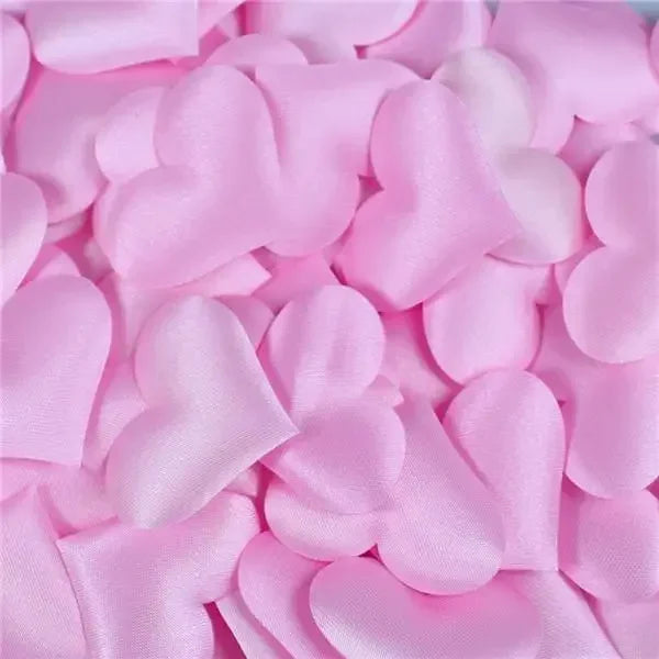 Heart Silk Petal Confetti 100/200 Pcs – Wedding & Party Decor Party Confetti Decor Axl 200pcs pink