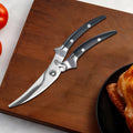 Stainless Steel Kitchen Scissors – Meat, BBQ & Food Shears Kitchen Shears Axl Scissors-Black
