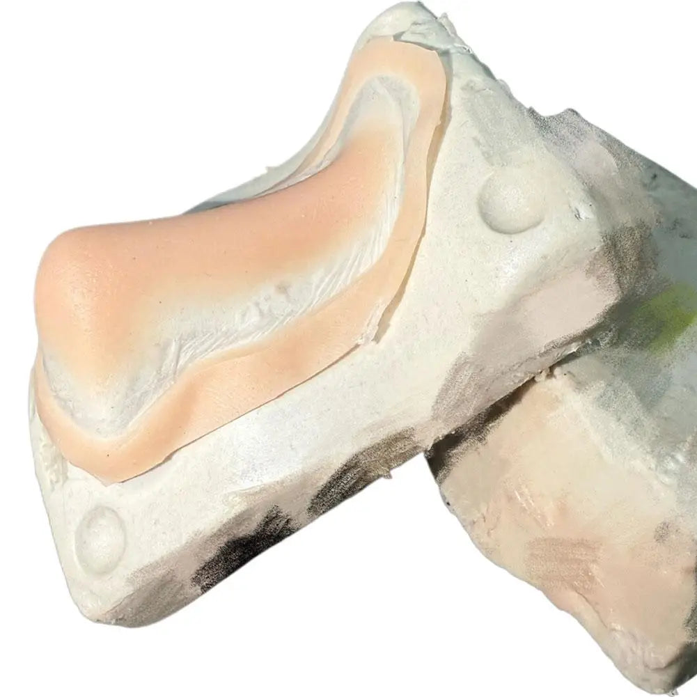Silicone Fake Nose & Chin SFX Kit – Cosplay & Masquerade SFX Makeup Prosthetic Axl Fake Nose B