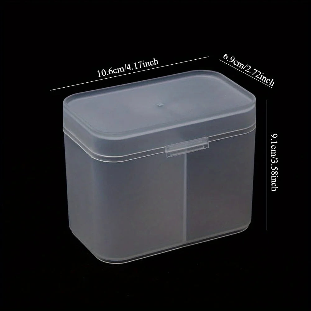 Nail Art & Makeup Pad Storage Box | Cotton Pad Organizer Makeup Storage Box Axl