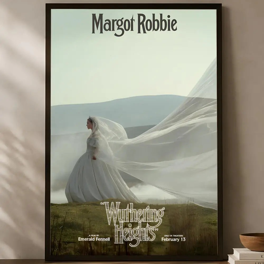 Wuthering Heights Wall Poster – Self-Stick HD PVC Wall Art Wall Art Poster Axl White14 15X20cmNoframe