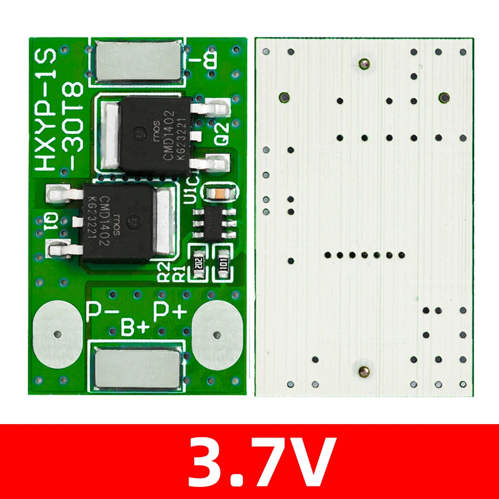 1S LiFePO4 BMS Board 3.2V/3.7V 7A – PCM Short Circuit Protection BMS Protection Module Axl 1S-3.7V BMS 1PCS