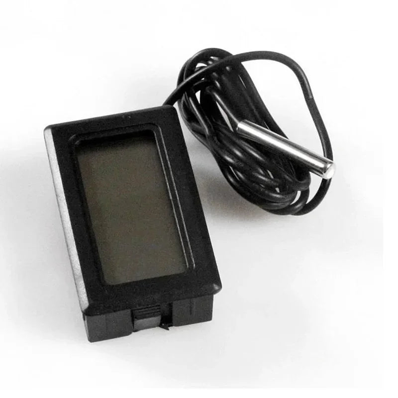 Digital LCD Aquarium Thermometer – Waterproof Probe Fish Tank Aquarium Thermometer Axl