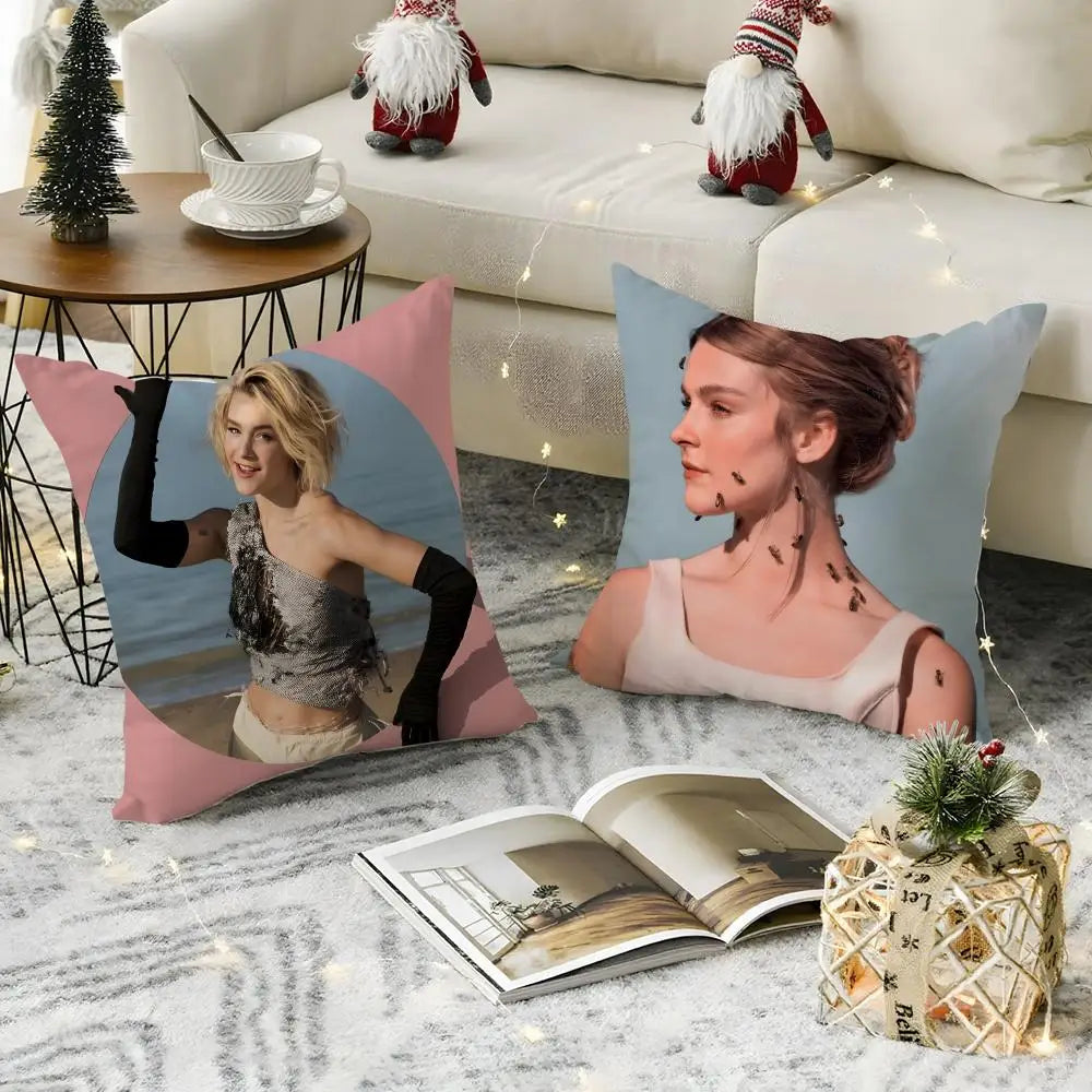 Breathable Linen Cushion Cover – Animal Print Pillowcase Cushion Cover Axl