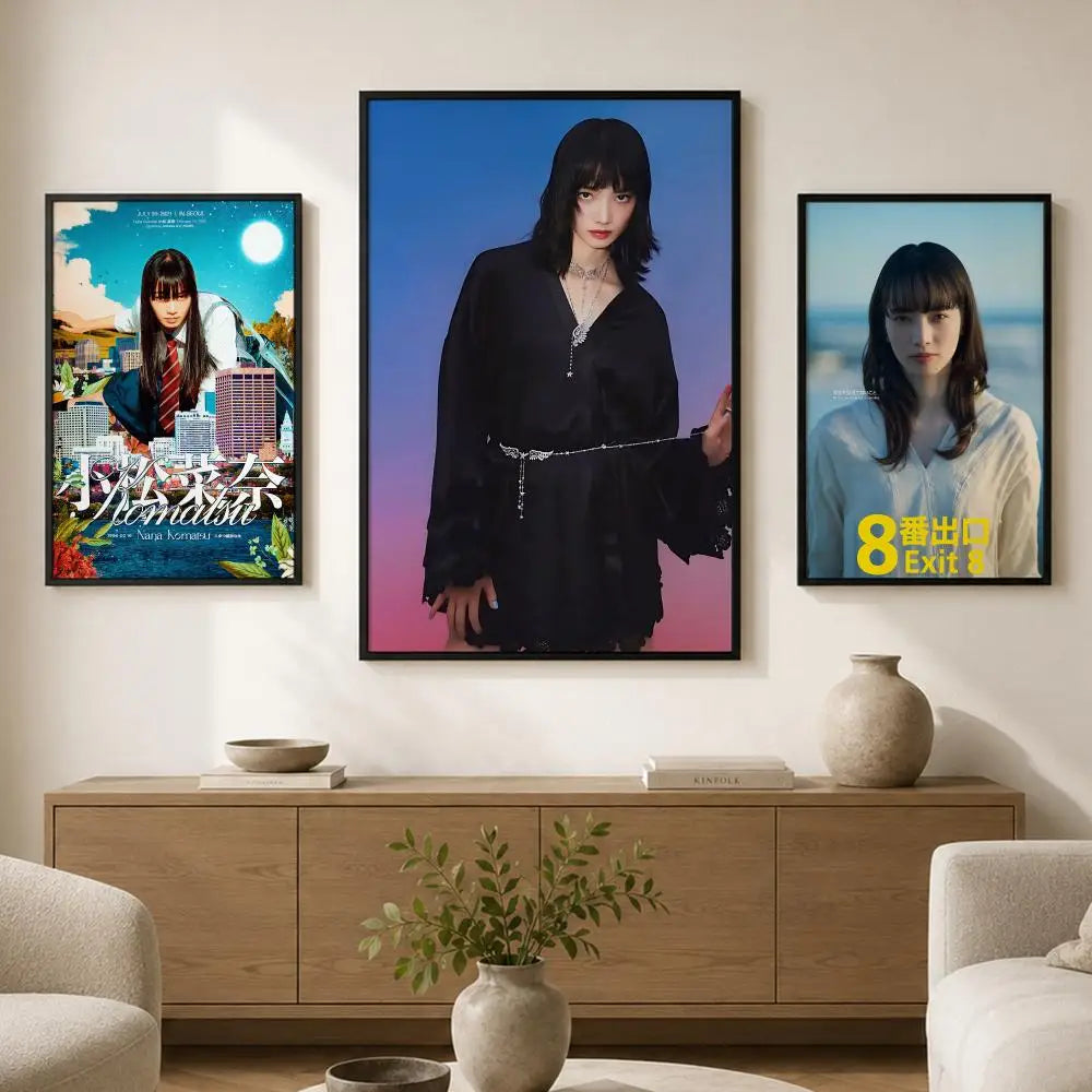 Nana Komatsu Anime Poster – HD Self-Adhesive Wall Art Decor Anime Wall Poster Axl